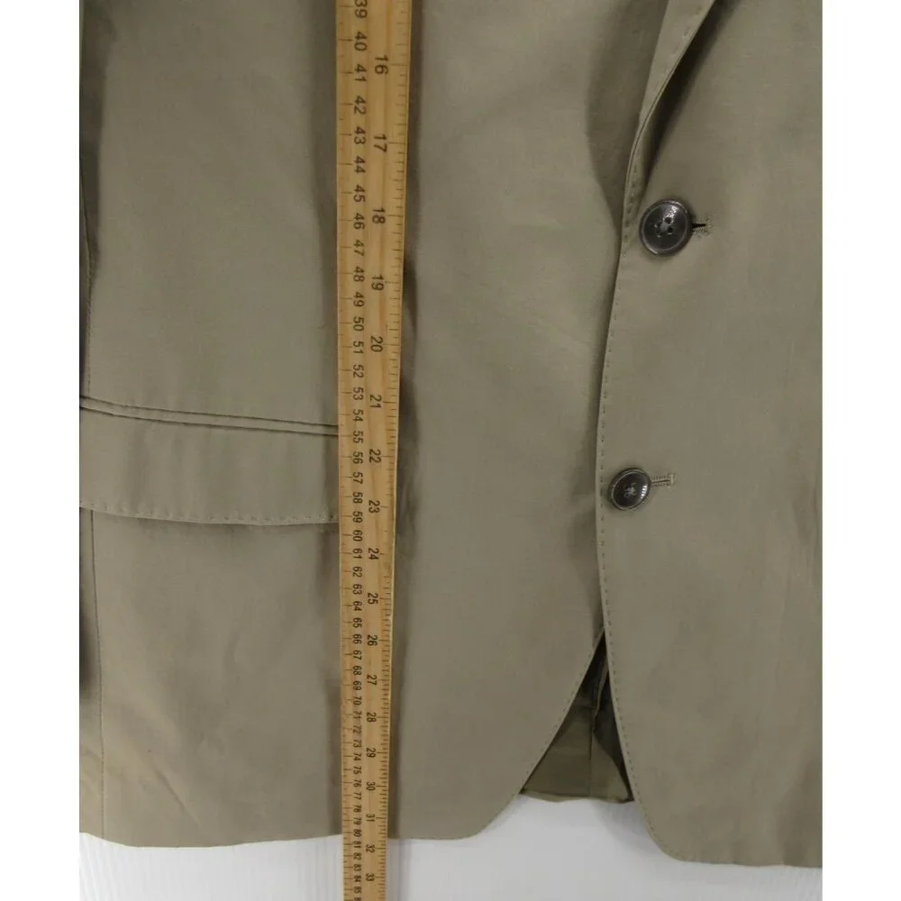 Calvin Klein Sport Coat 42 Tan Blazer Slim Fit Business Canvas NEW
